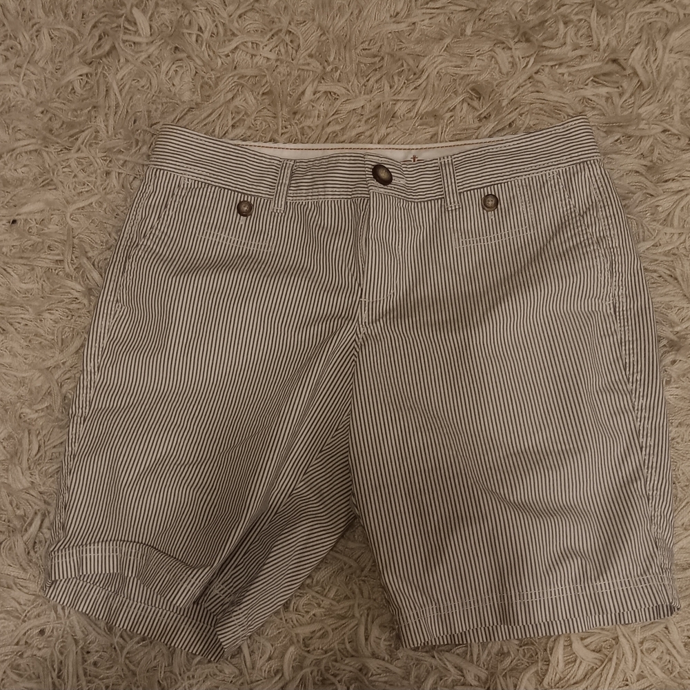 Dockers Women's Striped Shorts SZ 12 P